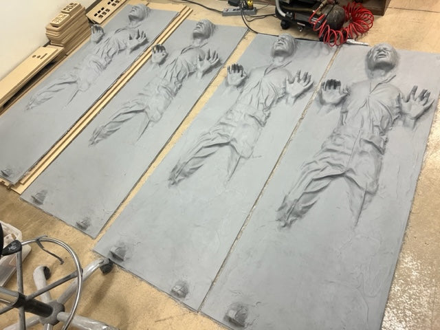 HiC - Han in Carbonite (FIberglass Front Panel)