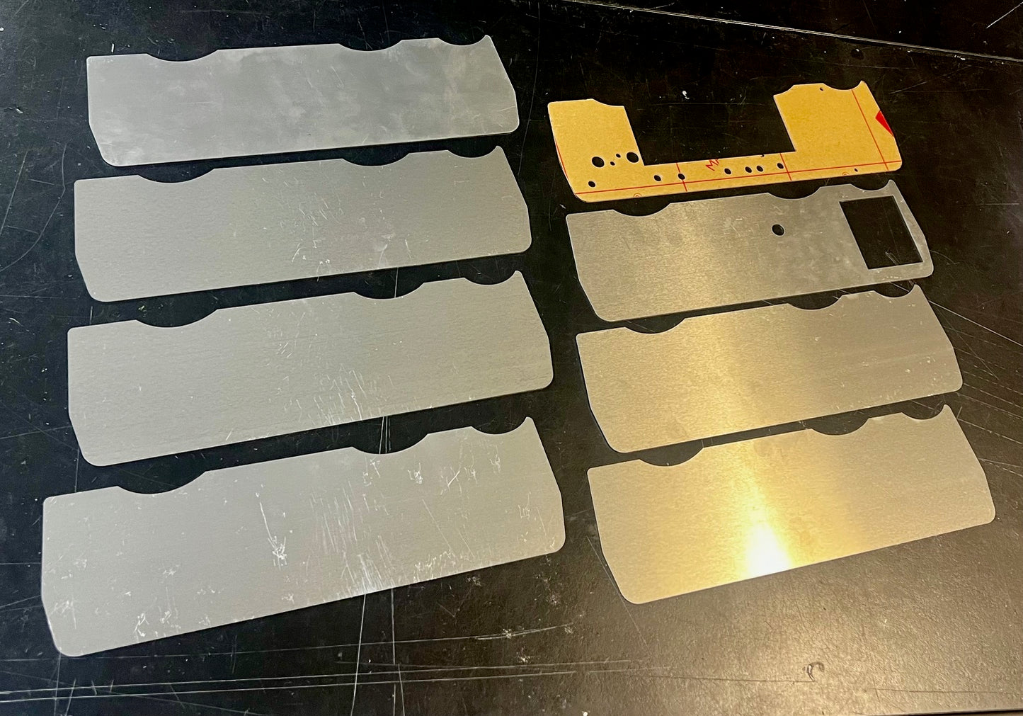 H.I.C. Volvo Panel Back Plate set