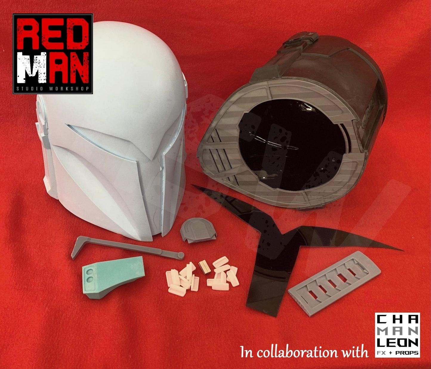 Raw Cast Koska Reeves Helmet Kit