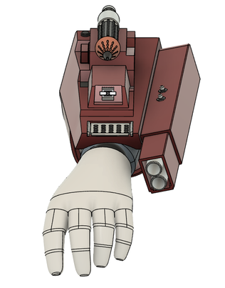 Boba Fett/Vanth gauntlet & hand plate Kit (Mando Series)