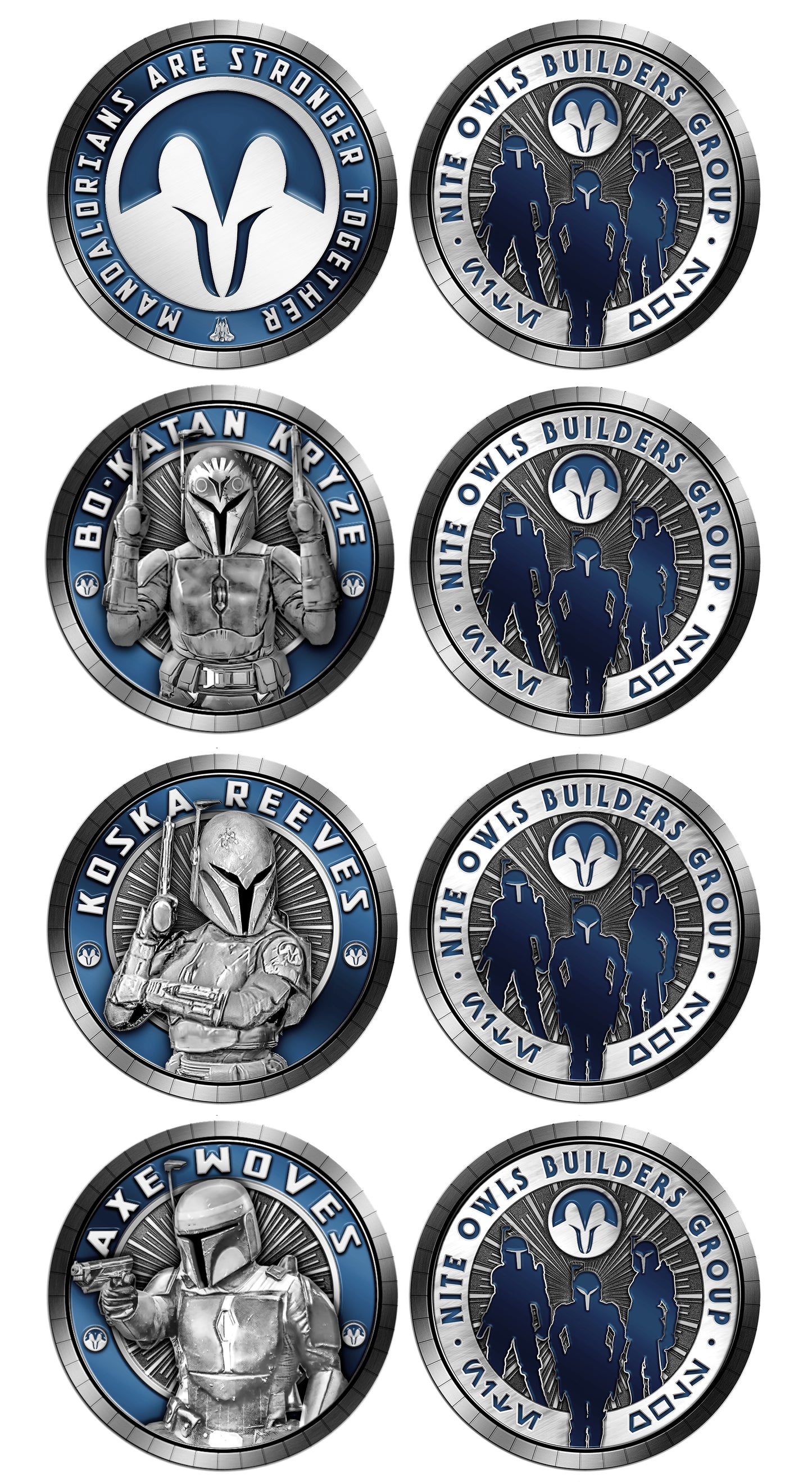 Nite Owl Builders Coins