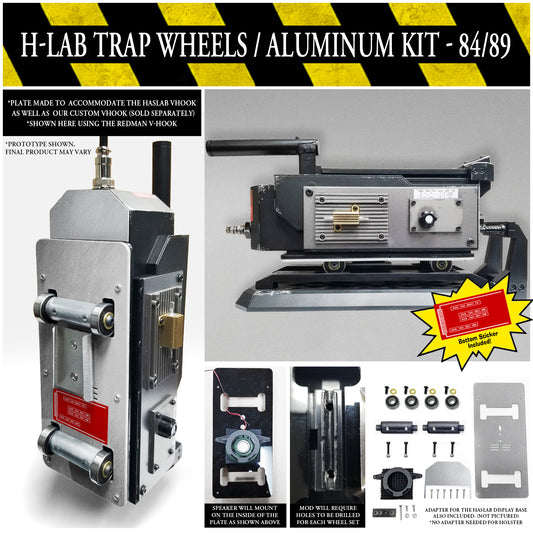 GB Ghost Trap Bottom Plate & Wheel Kit (HASLAB)