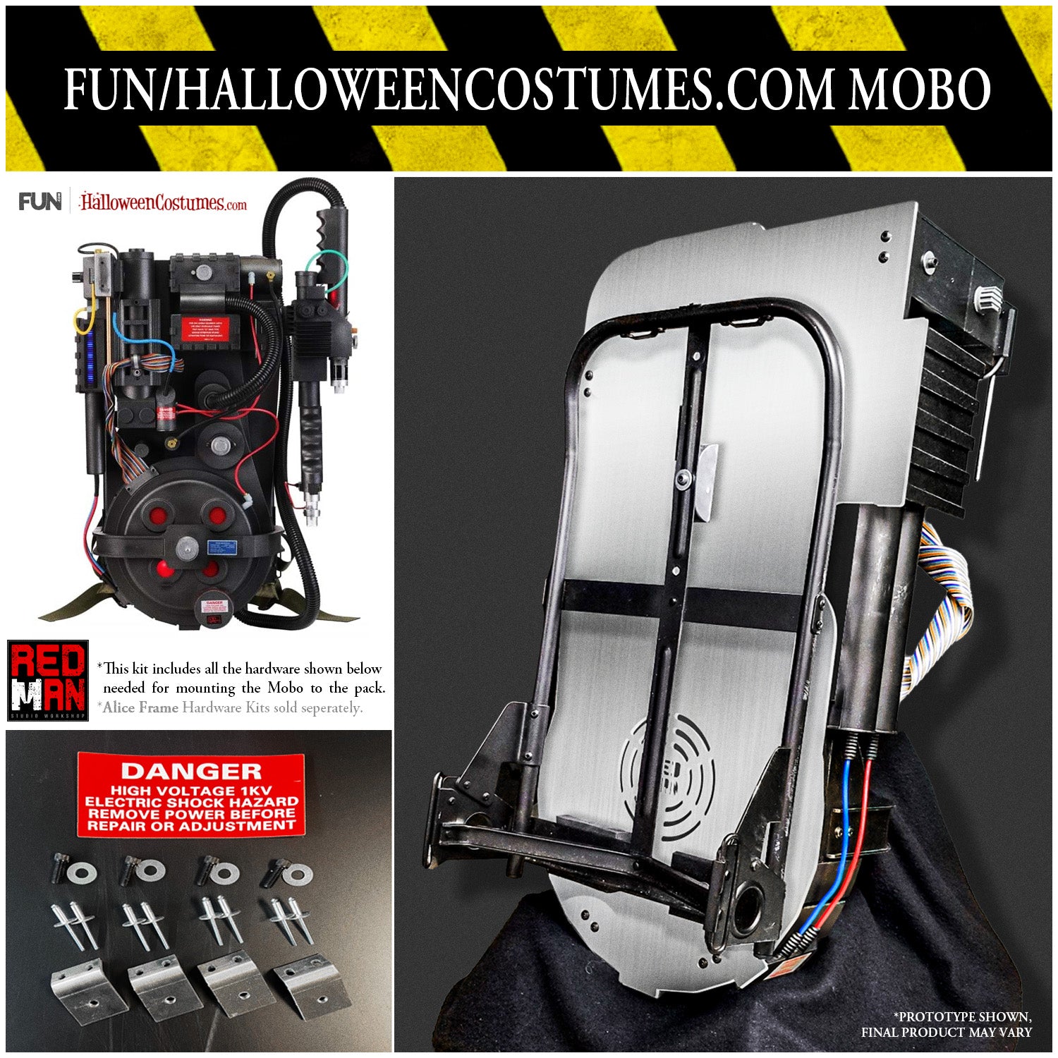 GB Proton Pack MoBo (Halloween/FUN Pack) – Redman Studio Workshop